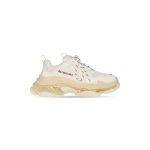 Women’s Triple S Clear Sole Sneaker in Beige
